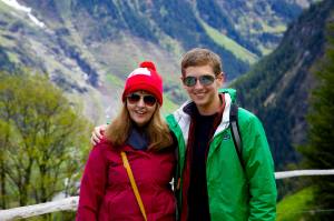 Okay, now the jacket is REALLY poufy and I have about ten layers of sweaters on underneath, you realize.