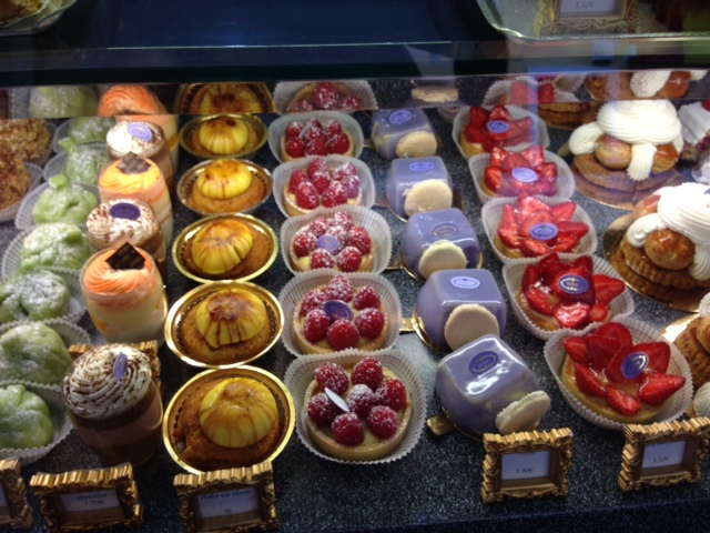 Voila the patisserie five steps from my apartment! Life should always begin with cake.